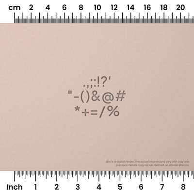 Plus Jakarta Sans | Symbol Stamp Sets - Ceramind® Tools