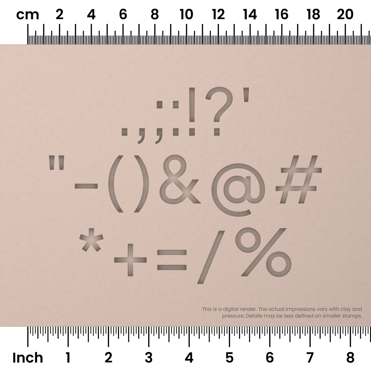 Plus Jakarta Sans | Symbol Stamp Sets - Ceramind® Tools