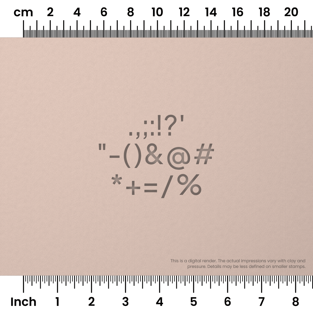 Plus Jakarta Sans | Symbol Stamp Sets - Ceramind® Tools