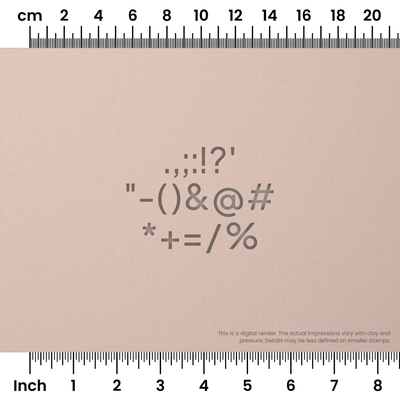 Plus Jakarta Sans | Symbol Stamp Sets - Ceramind® Tools