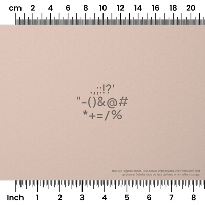 Plus Jakarta Sans | Symbol Stamp Sets - Ceramind® Tools