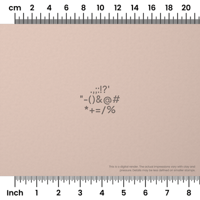 Plus Jakarta Sans | Symbol Stamp Sets - Ceramind® Tools