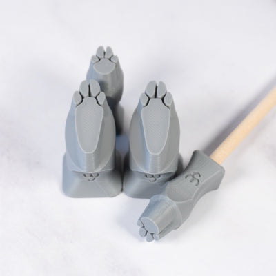 Rabbit Paw Stamp Set - Ceramind® Tools