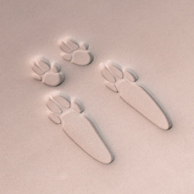 Rabbit Paw Stamp Set - Ceramind® Tools