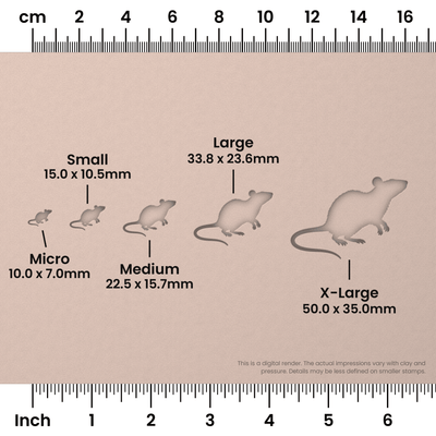 Rat Stamps - Ceramind® Tools