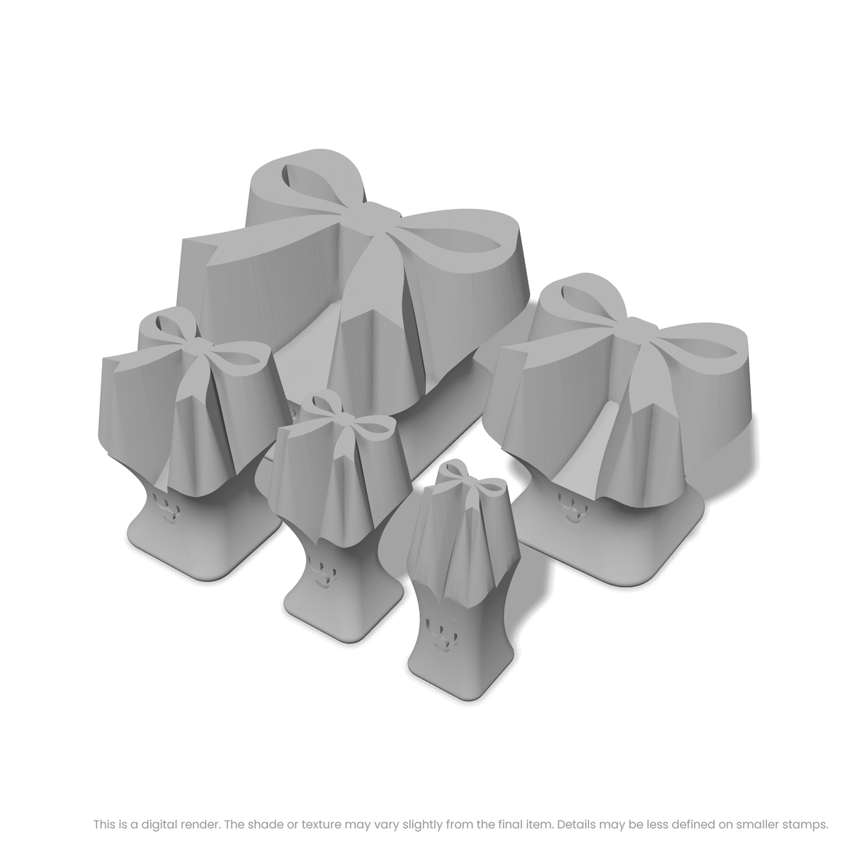 Ribbon Bow Stamps - Ceramind® Tools