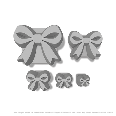 Ribbon Bow Stamps - Ceramind® Tools