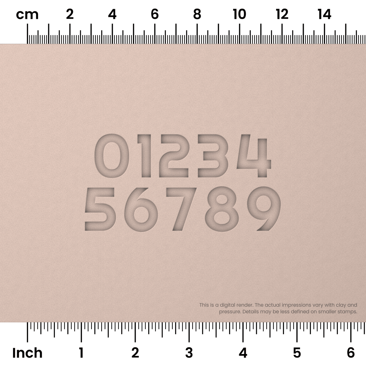 Righteous | Number Stamp Sets - Ceramind® Tools