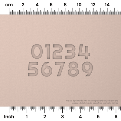 Righteous | Number Stamp Sets - Ceramind® Tools