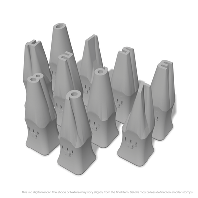 Righteous | Number Stamp Sets - Ceramind® Tools