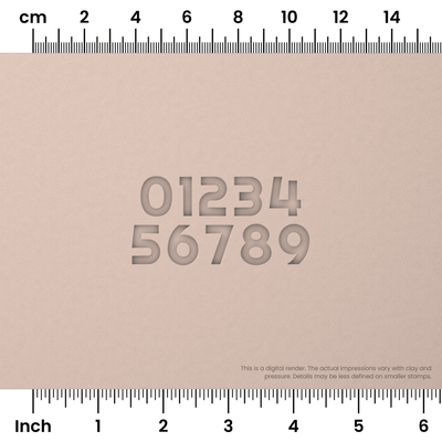 Righteous | Number Stamp Sets - Ceramind® Tools