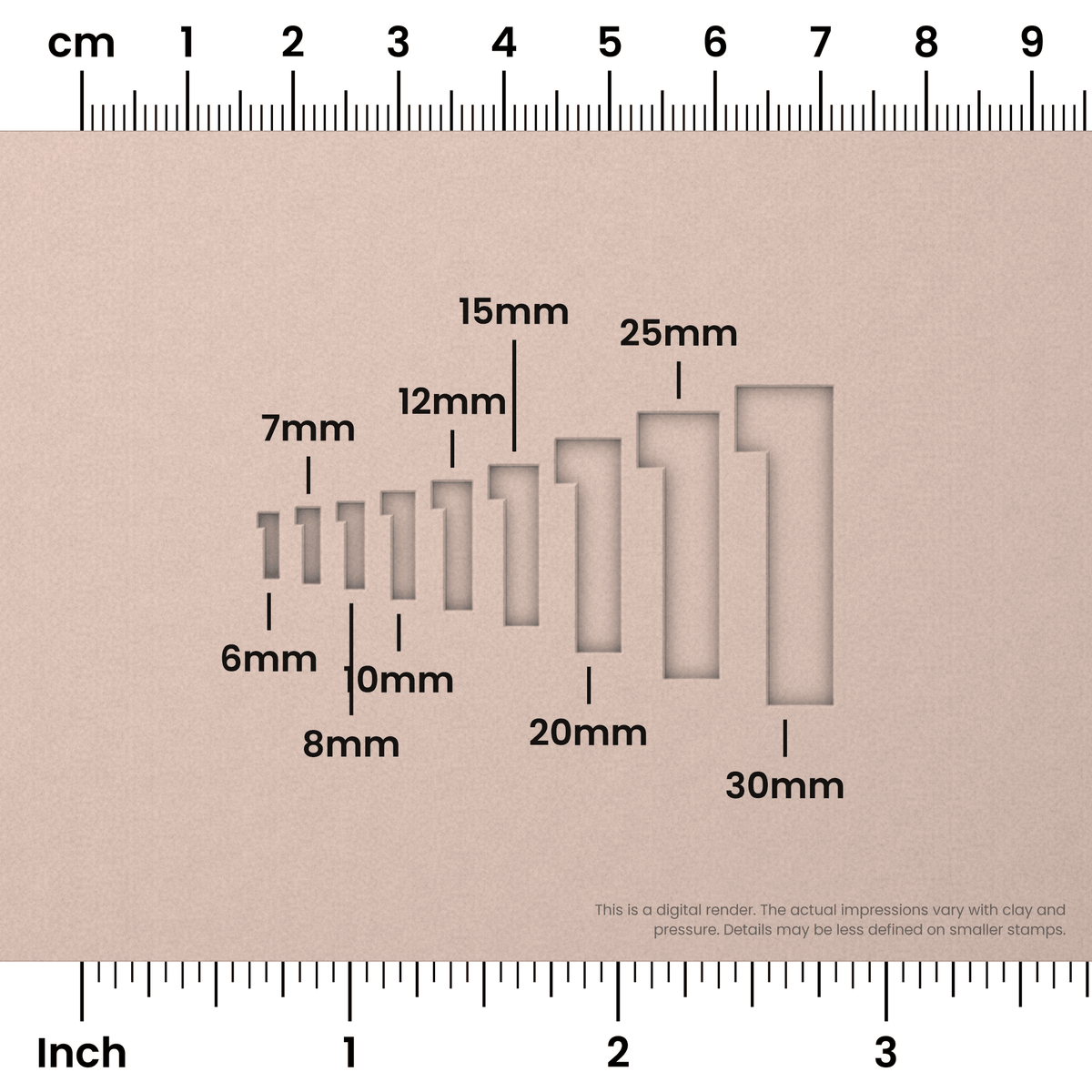 Righteous | Number Stamp Sets - Ceramind® Tools