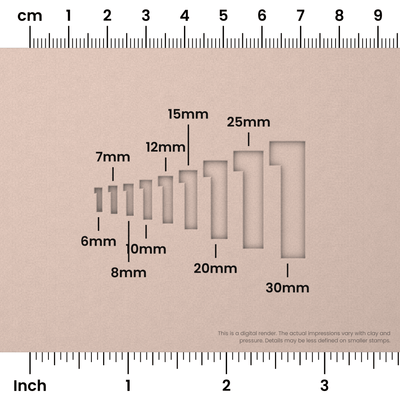 Righteous | Number Stamp Sets - Ceramind® Tools