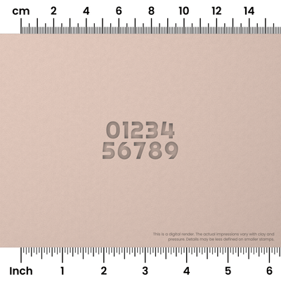Righteous | Number Stamp Sets - Ceramind® Tools