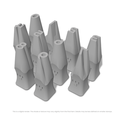 Righteous | Number Stamp Sets - Ceramind® Tools