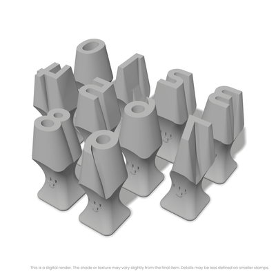 Righteous | Number Stamp Sets - Ceramind® Tools
