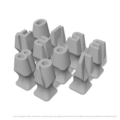 Righteous | Number Stamp Sets - Ceramind® Tools
