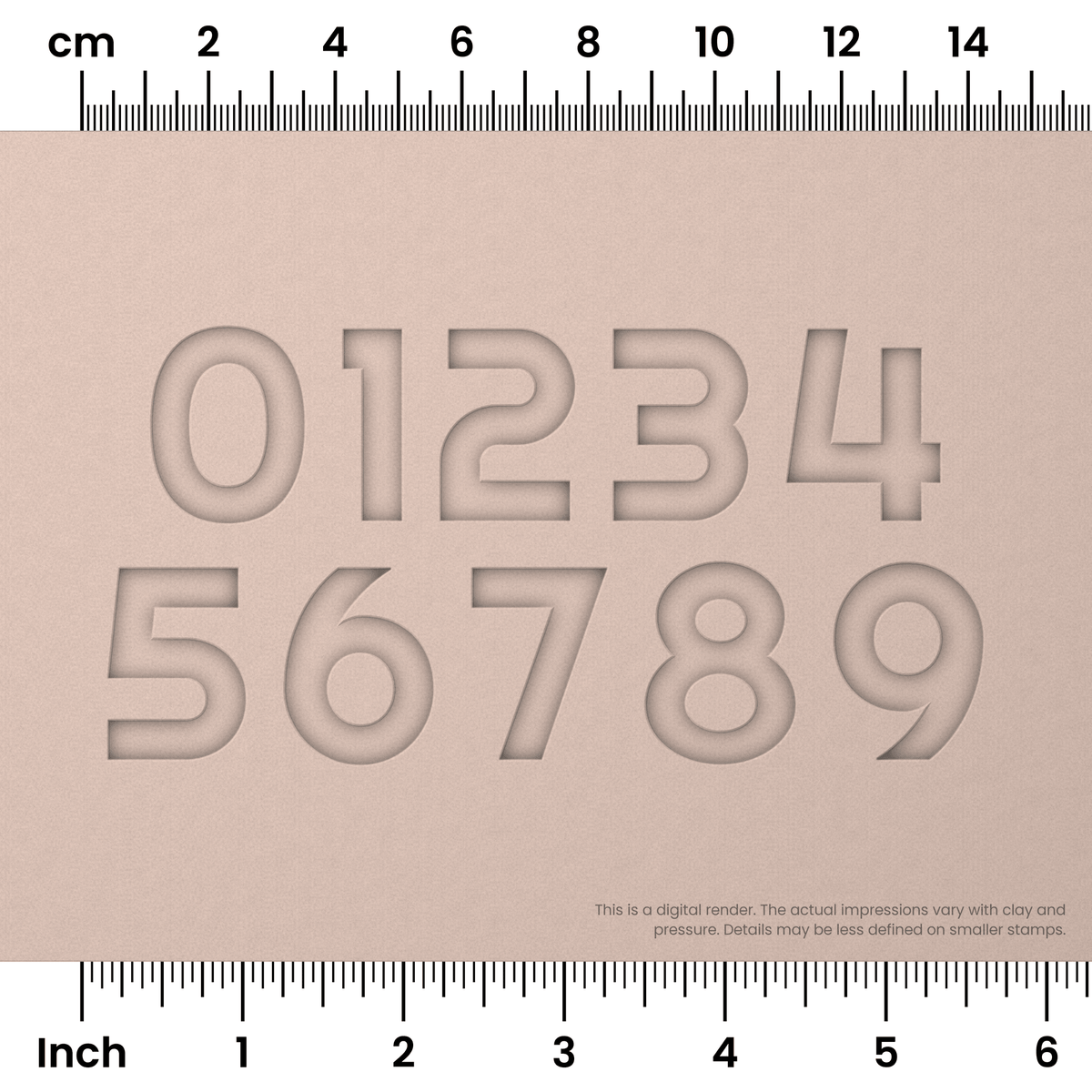 Righteous | Number Stamp Sets - Ceramind® Tools