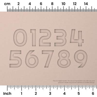 Righteous | Number Stamp Sets - Ceramind® Tools