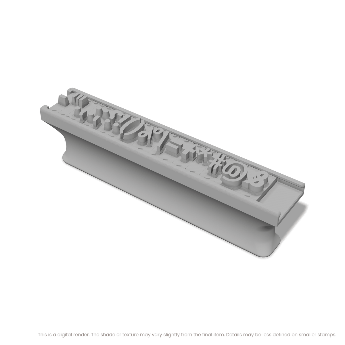 Roboto Condensed | Font Rail Stamp Sets | Letters, Numbers, and Symbols - Ceramind® Tools