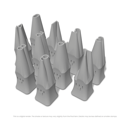 Roboto | Number Stamp Sets - Ceramind® Tools