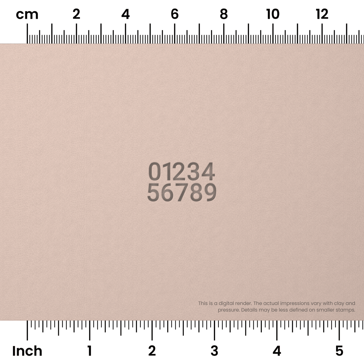 Roboto | Number Stamp Sets - Ceramind® Tools