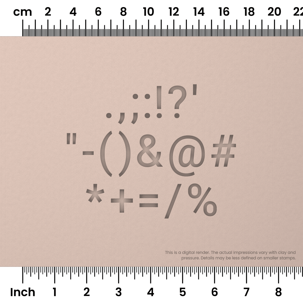 Roboto | Symbol Stamp Sets - Ceramind® Tools