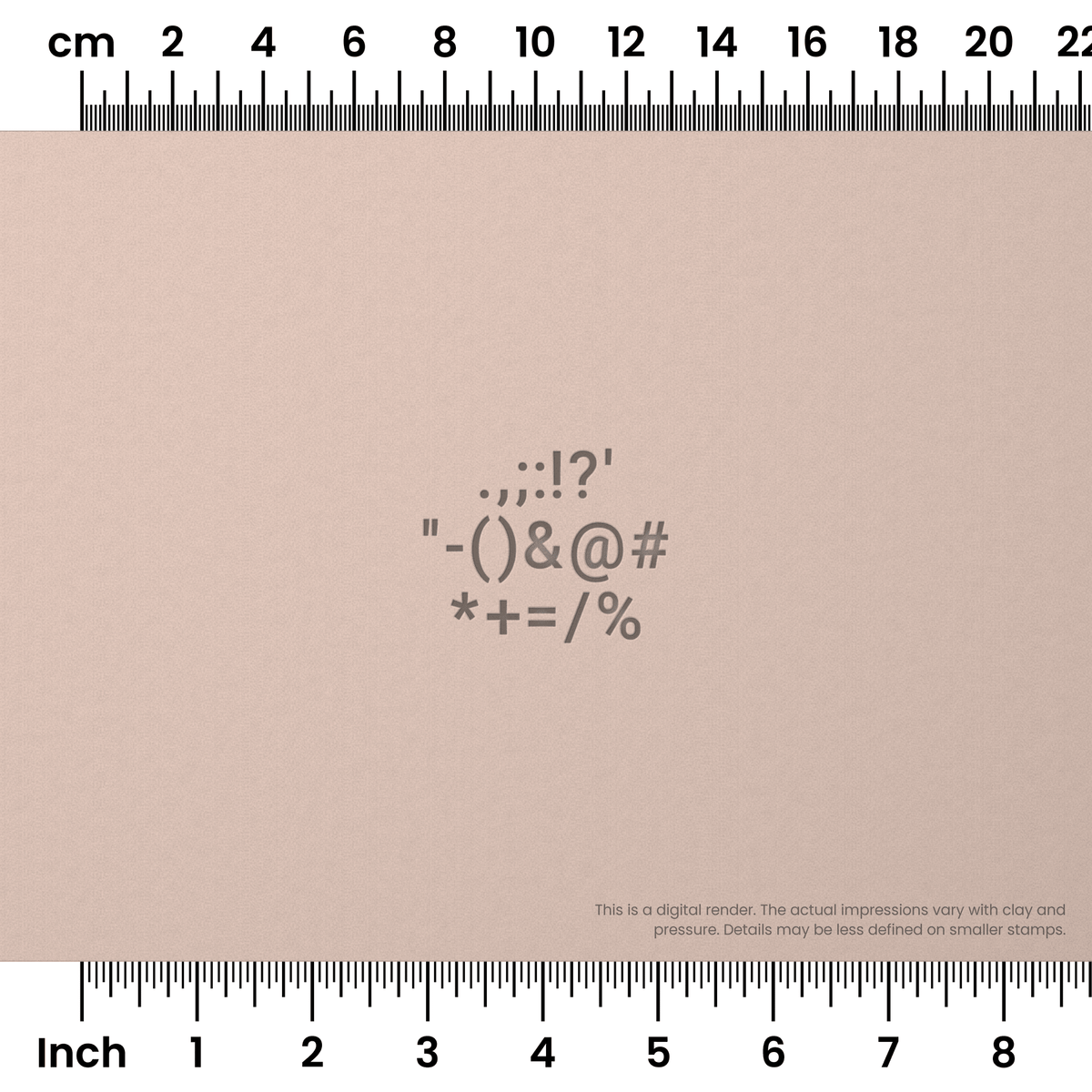 Roboto | Symbol Stamp Sets - Ceramind® Tools