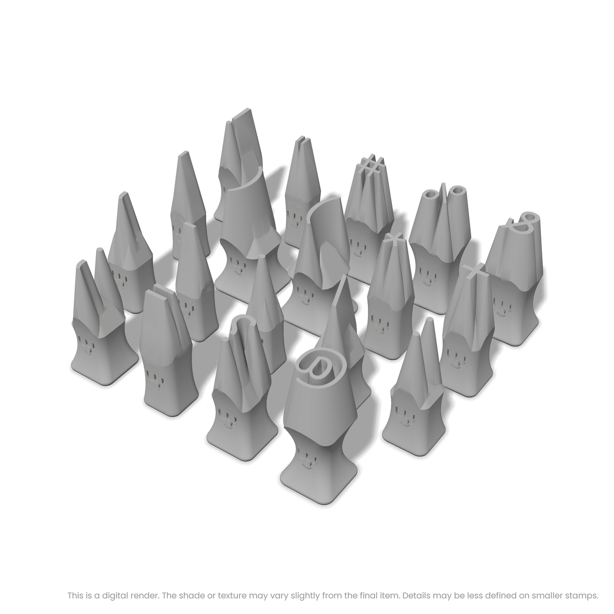 Roboto | Symbol Stamp Sets - Ceramind® Tools