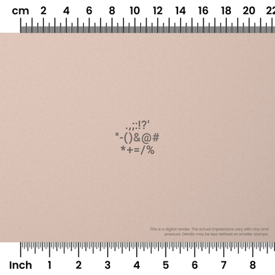 Roboto | Symbol Stamp Sets - Ceramind® Tools
