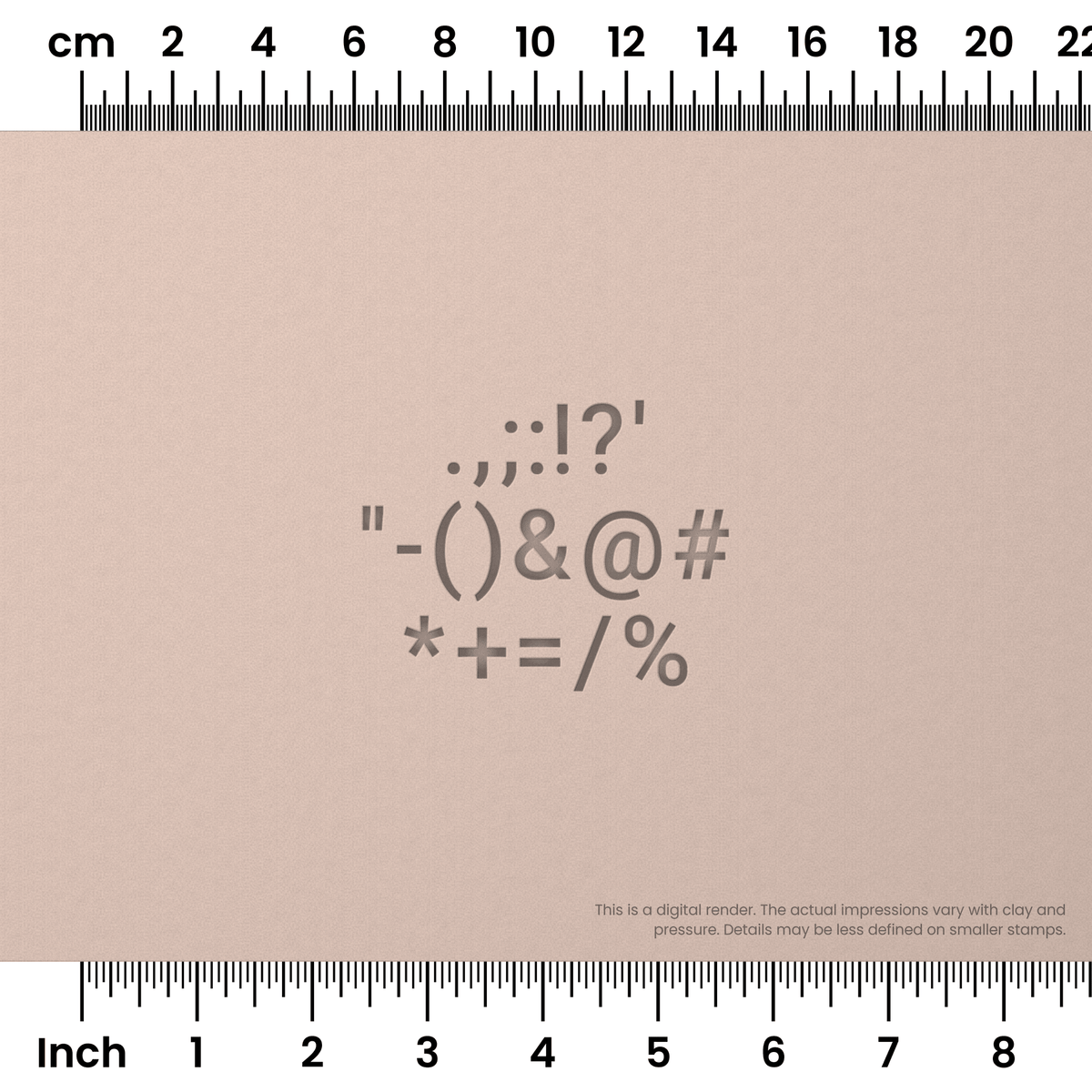 Roboto | Symbol Stamp Sets - Ceramind® Tools