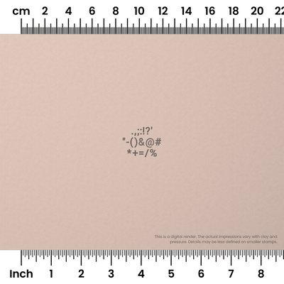 Roboto | Symbol Stamp Sets - Ceramind® Tools