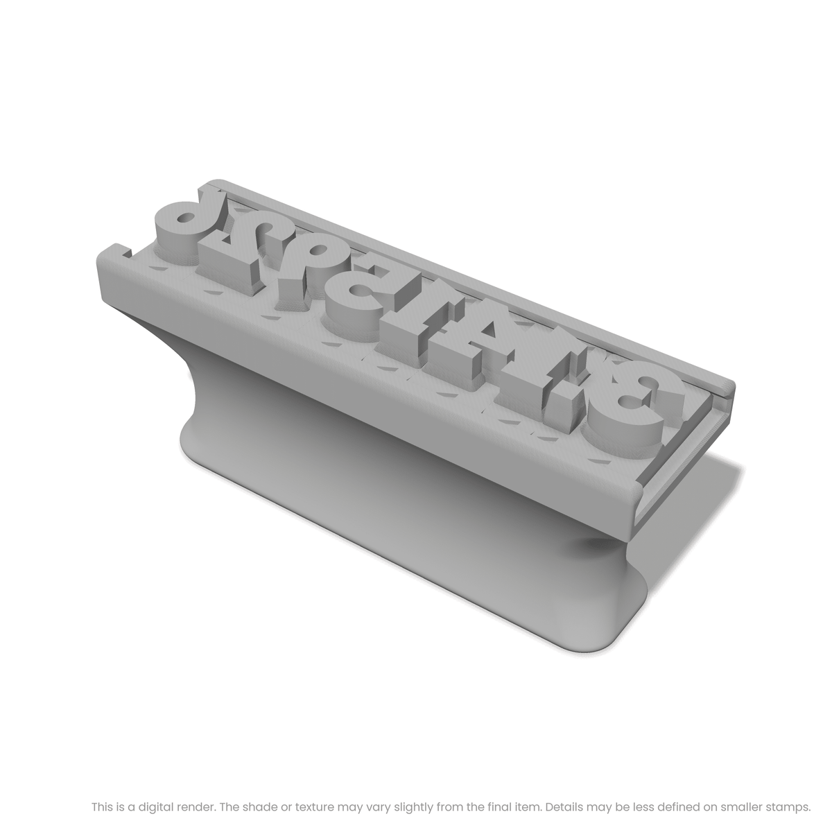 Rokkitt | Font Rail Stamp Sets | Letters, Numbers, and Symbols - Ceramind® Tools