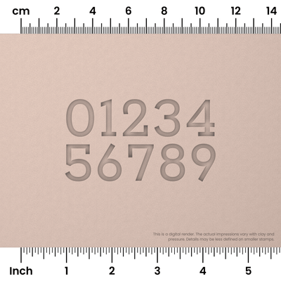 Rokkitt | Number Stamp Sets - Ceramind® Tools