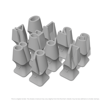 Rokkitt | Number Stamp Sets - Ceramind® Tools