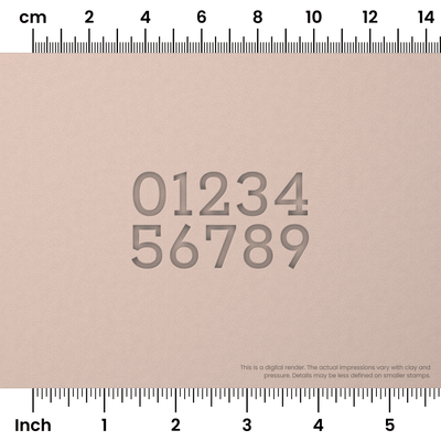 Rokkitt | Number Stamp Sets - Ceramind® Tools