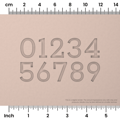 Rokkitt | Number Stamp Sets - Ceramind® Tools