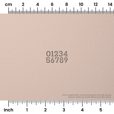 Rokkitt | Number Stamp Sets - Ceramind® Tools