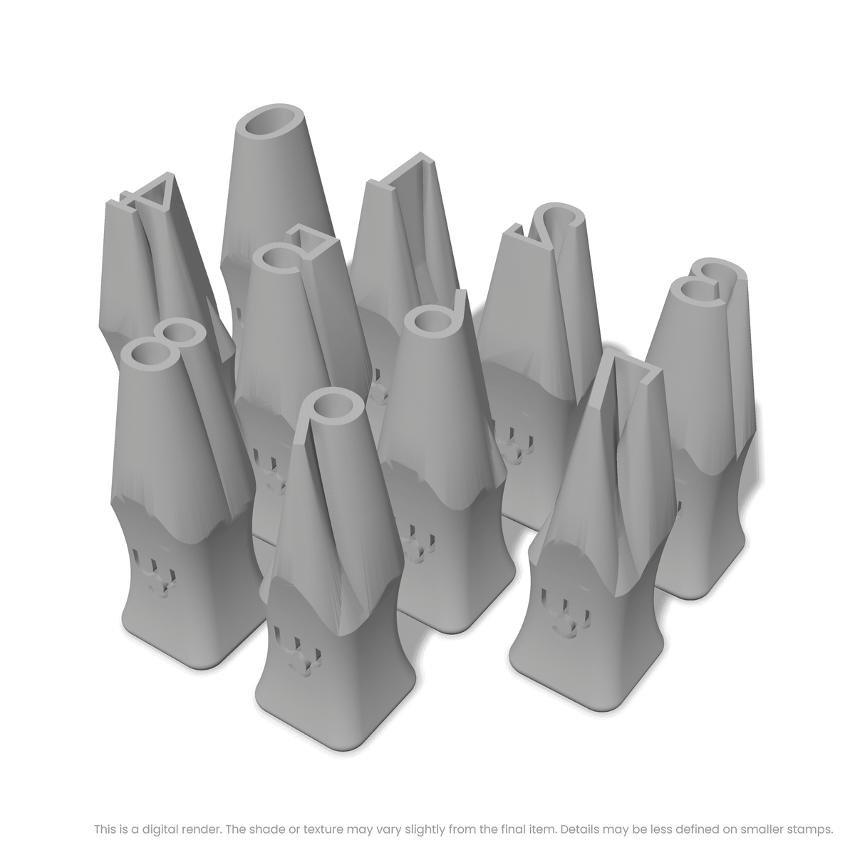 Rokkitt | Number Stamp Sets - Ceramind® Tools