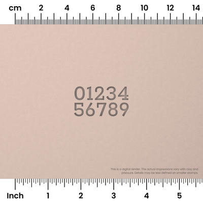 Rokkitt | Number Stamp Sets - Ceramind® Tools
