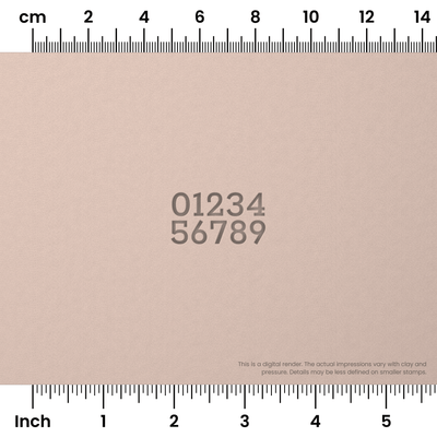 Rokkitt | Number Stamp Sets - Ceramind® Tools