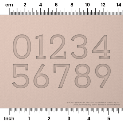 Rokkitt | Number Stamp Sets - Ceramind® Tools