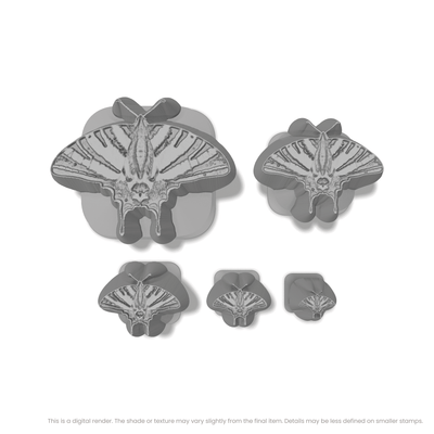Scarce Swallowtail Butterfly Stamps - Photo Textured - Ceramind® Tools