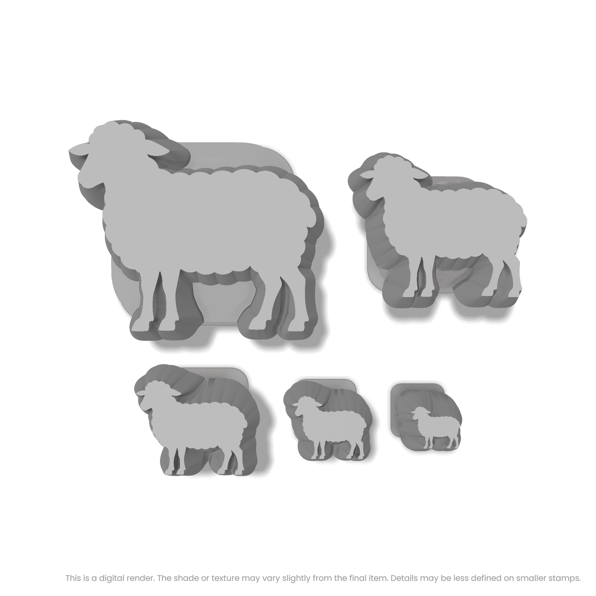Sheep Stamps - Ceramind® Tools