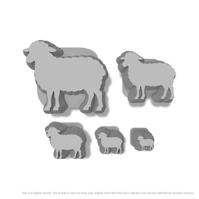 Sheep Stamps - Ceramind® Tools