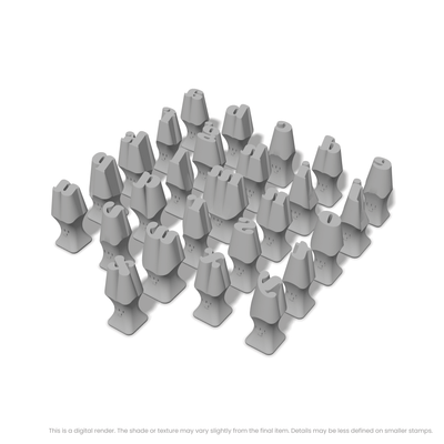 Shrikhand | Lowercase | Alphabet Stamp Sets - Ceramind® Tools