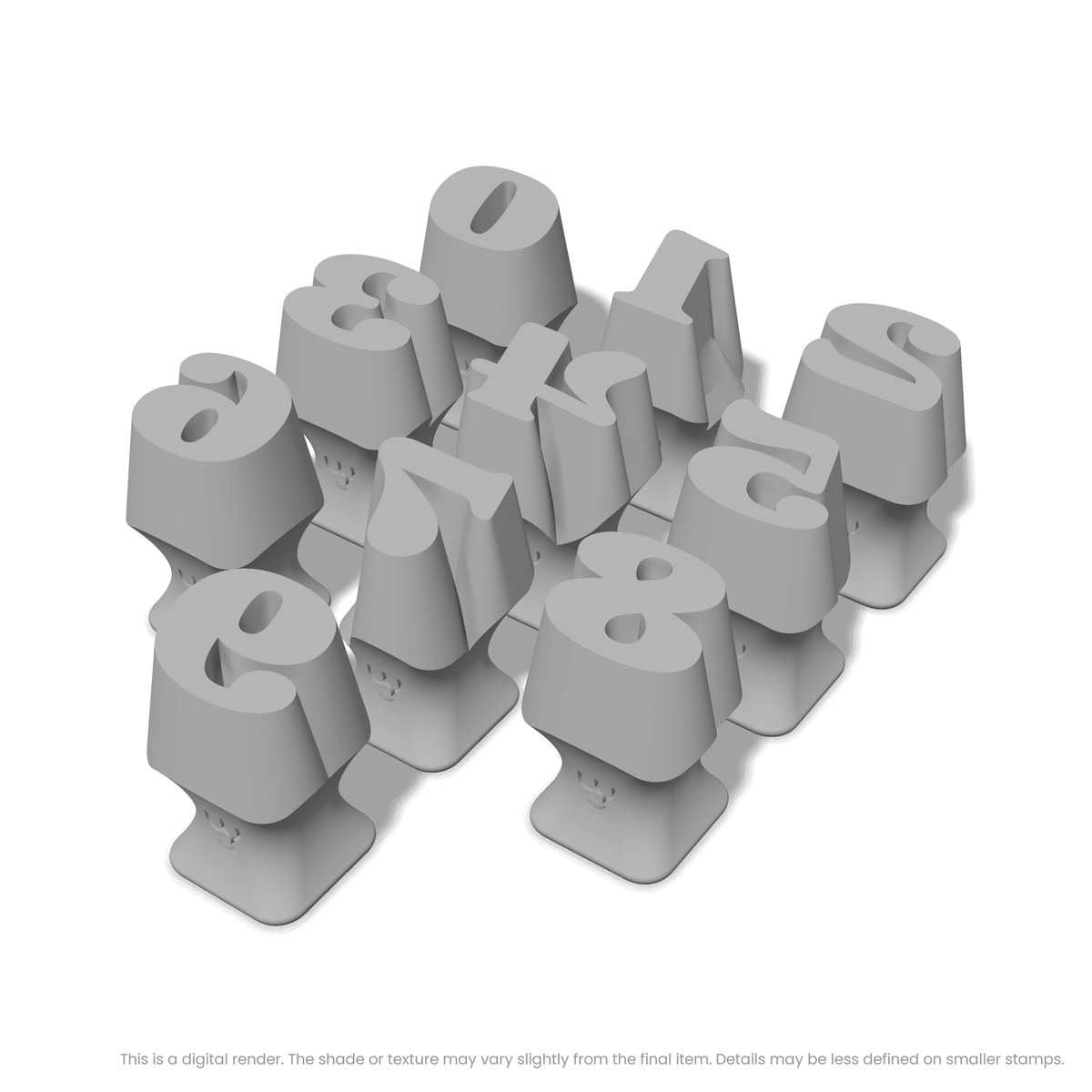 Shrikhand | Number Stamp Sets - Ceramind® Tools