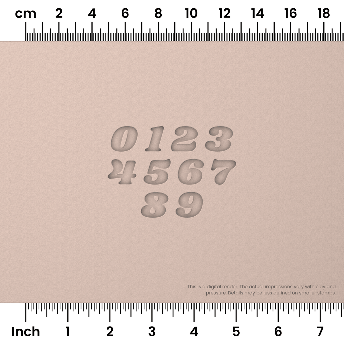 Shrikhand | Number Stamp Sets - Ceramind® Tools
