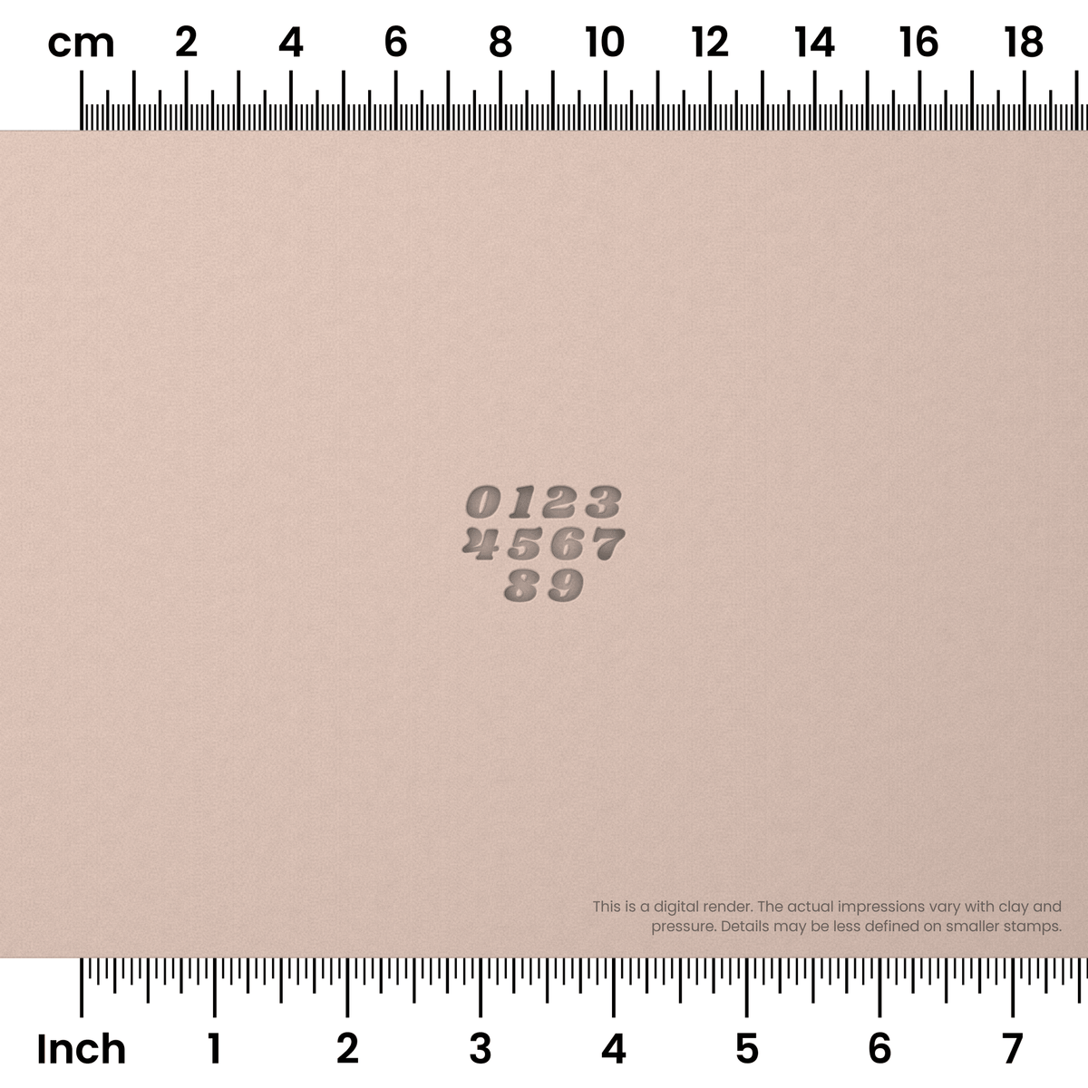 Shrikhand | Number Stamp Sets - Ceramind® Tools