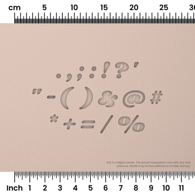 Shrikhand | Symbol Stamp Sets - Ceramind® Tools